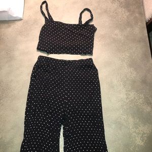 Polka dotted set!